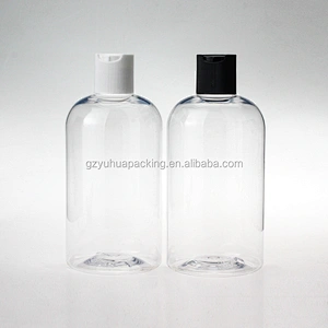 350ml Recycling Empty Plastic PET Bottle Packaging Lotion Pump Shampoo Bottle hotel shampoo bottles