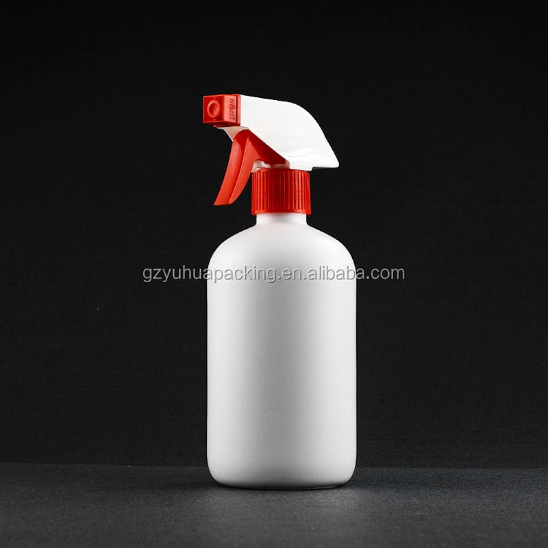 500ml White Empty pet plastic bottle with  pump  for wash free hand sanitizer