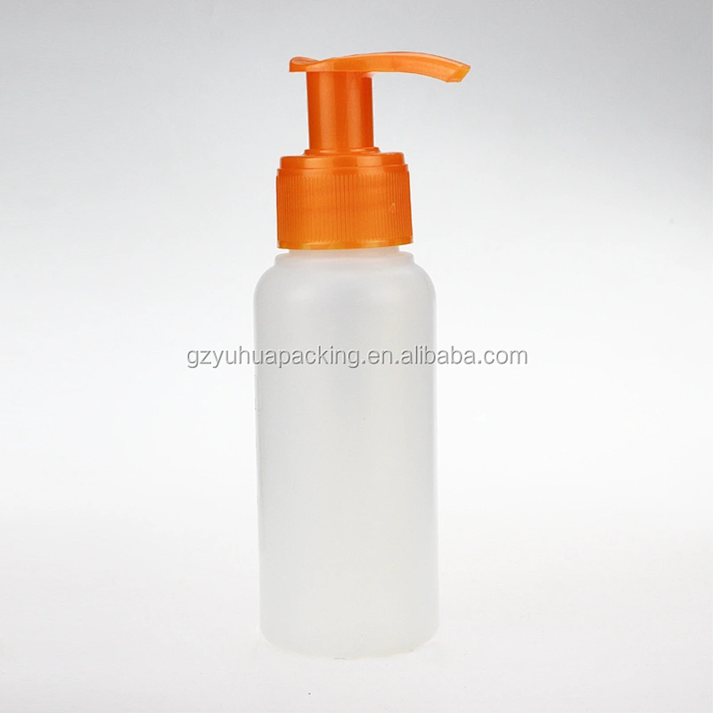 100ml Empty White Plastic PE Liquid Plastic Bottle with Screw Cap