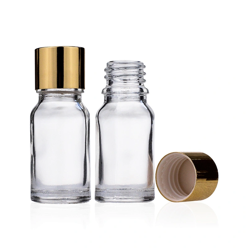 10ml  Transparent Bottle  for Essential oil with glass  dropper  Manufacturers Hot Sale