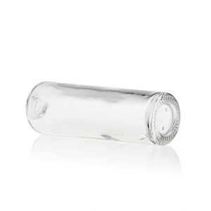 Luxury straight round 40ml cosmetics packaging glass liquid foundation bottle with beauty pump makeup boxes wholesale