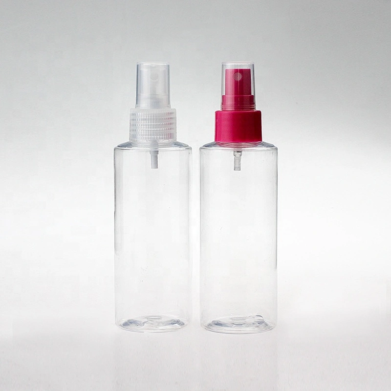 High-quality transparent 150ml Empty Plastic dip pump sanitizer pet bottle with pump top cap