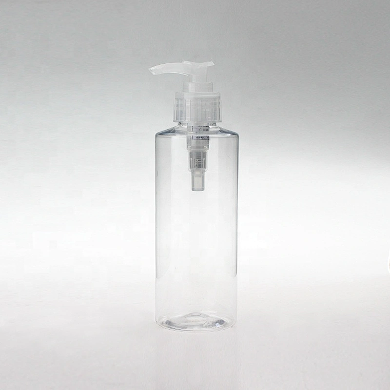 280ml Empty pet plastic bottle with  pump  for wash free hand sanitizer and alcohol