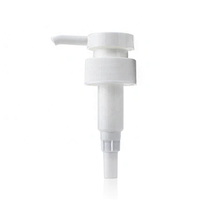33/410 Custom - made plastic material bottle usage comes with a lock lotion dispenser  pump