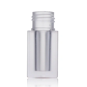 Empty PETG Lip Gloss Tube Skincare Packaging Cosmetic Container with Wands