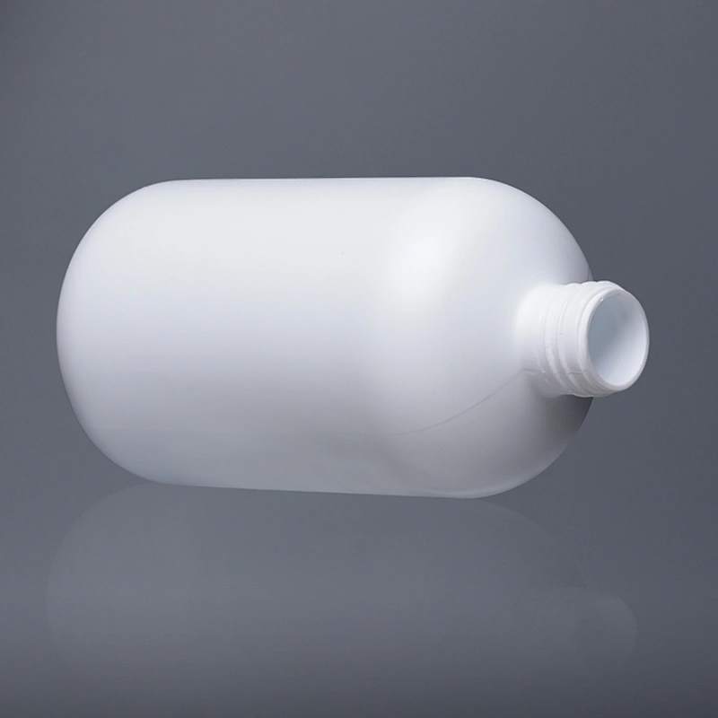 500ml Recycling White Empty Plastic PE Lotion Pink Personalized Shampoo Bottles Packing Travel Pack Shampoo