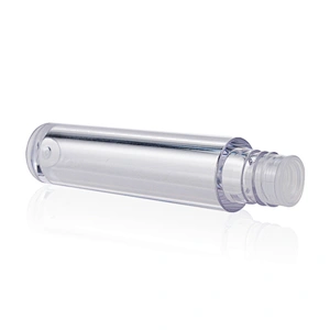Luxury Creative design AS PETG Lip Gloss Tube Cosmetic Container with Wands