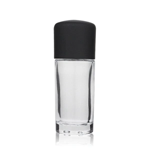 High quality cosmetic packaging 30ml 1oz lotion foundation liquid makeup glass pump bottle