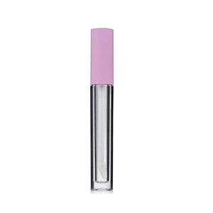 Private Label Empty Plastic Cosmetic Packaging Lip Gloss Tube Containers with Applicator