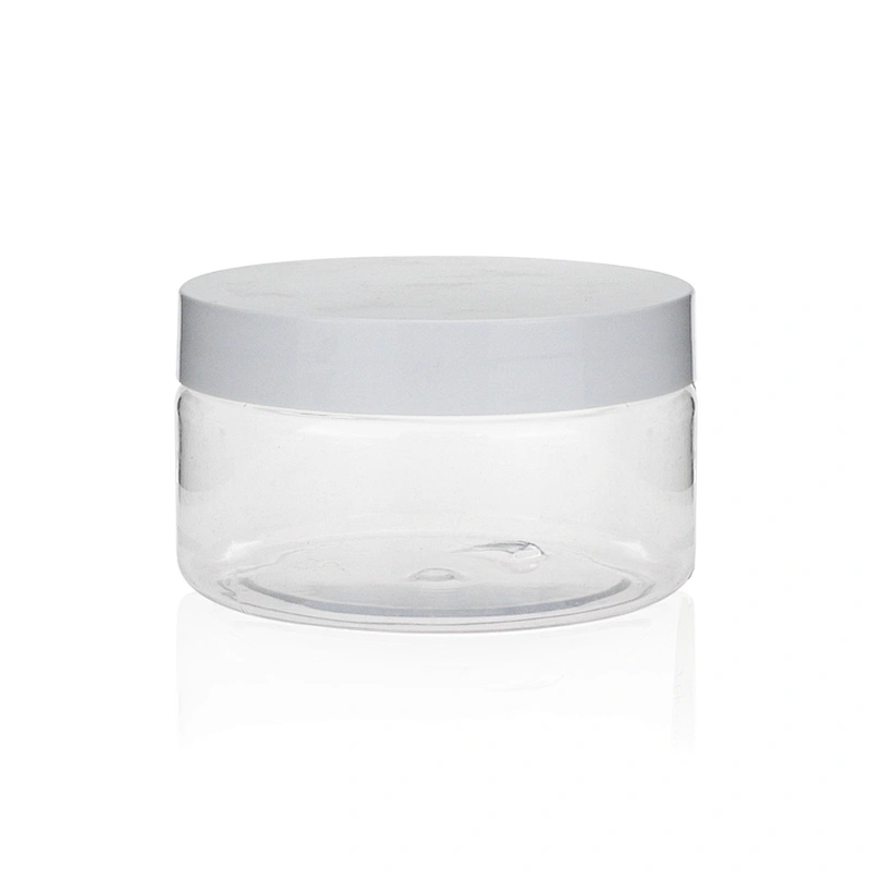 250ml PET jars Environmentally friendly Plastic pet jar empty packaging cosmetic jar cream containers containerized