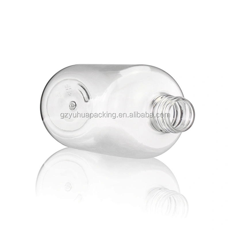 500ml Empty pet plastic bottle hand sanitizer bottle transparent pump bottle
