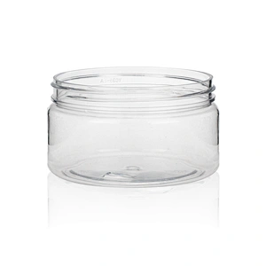 250ml PET jars Environmentally friendly Plastic pet jar empty packaging cosmetic jar cream containers containerized