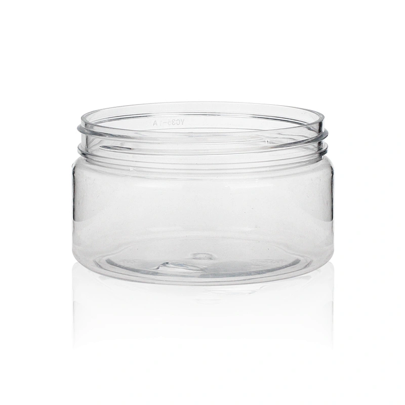 250ml PET jars Environmentally friendly Plastic pet jar empty packaging cosmetic jar cream containers containerized