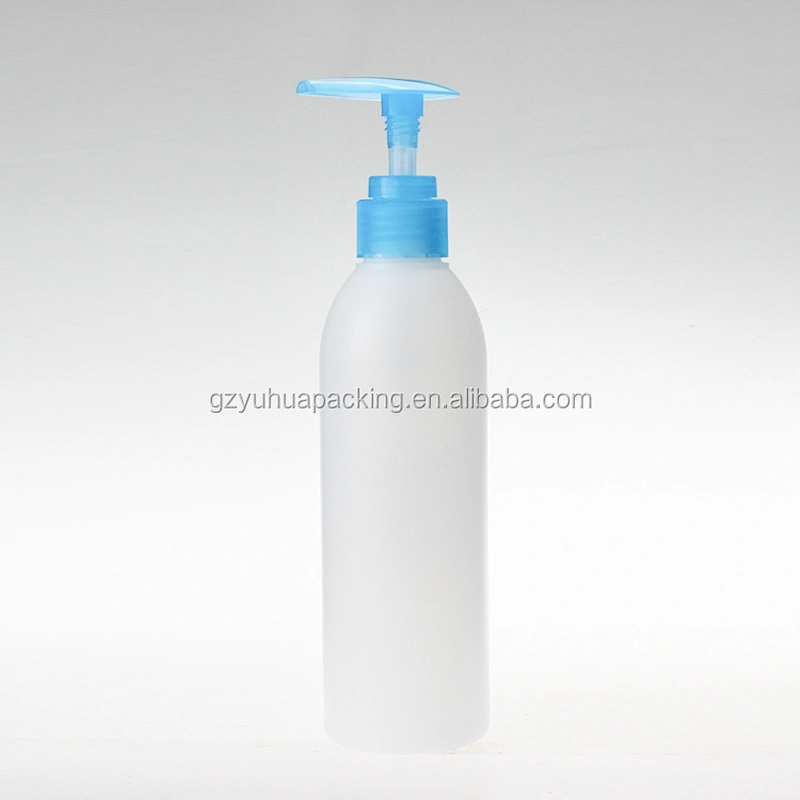 240ml Biodegradable PE Plastic Shampoo Sprayer Bottle Packaging 8oz Plastic Bottle