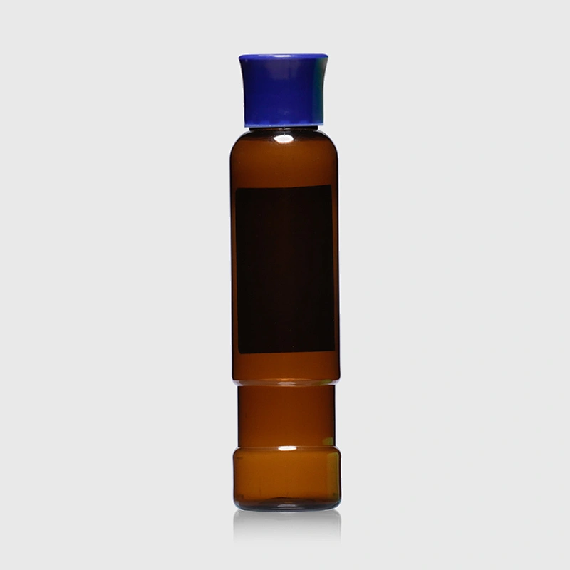 40ml Empty Amber Plastic PET Bottle with Screw Cap