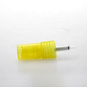 18/410 Ribbed mini mist sprayer plastic perfume sprayer pump