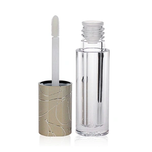 C091 Private Label Empty Plastic Cosmetic Packaging Lip Gloss Tube 5ml Containers with Wands