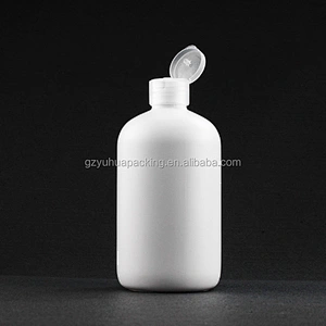500ml White Empty pet plastic bottle with  pump  for wash free hand sanitizer