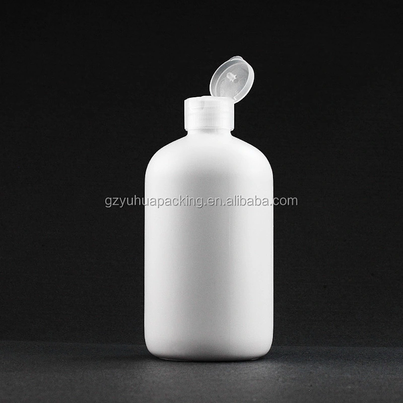 500ml White Empty pet plastic bottle with  pump  for wash free hand sanitizer