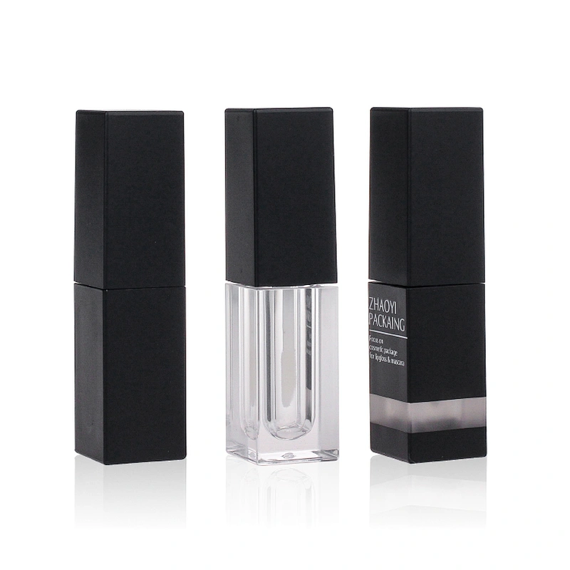 Luxury Empty Lip Gloss Tube 6ml  Packaging Cosmetic Container with Wands