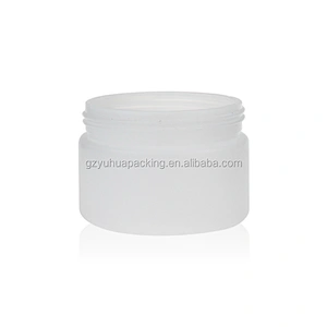 150ml White PET plastic bottle for cosmetic and food candy with black lids