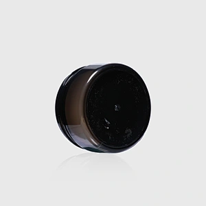 100ml Recycling Plastic PET Amber Empty Packaging Jar Containers