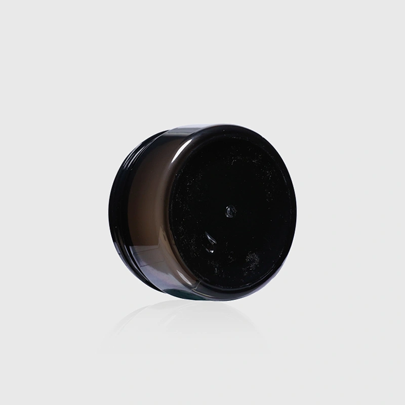 100ml Recycling Plastic PET Amber Empty Packaging Jar Containers