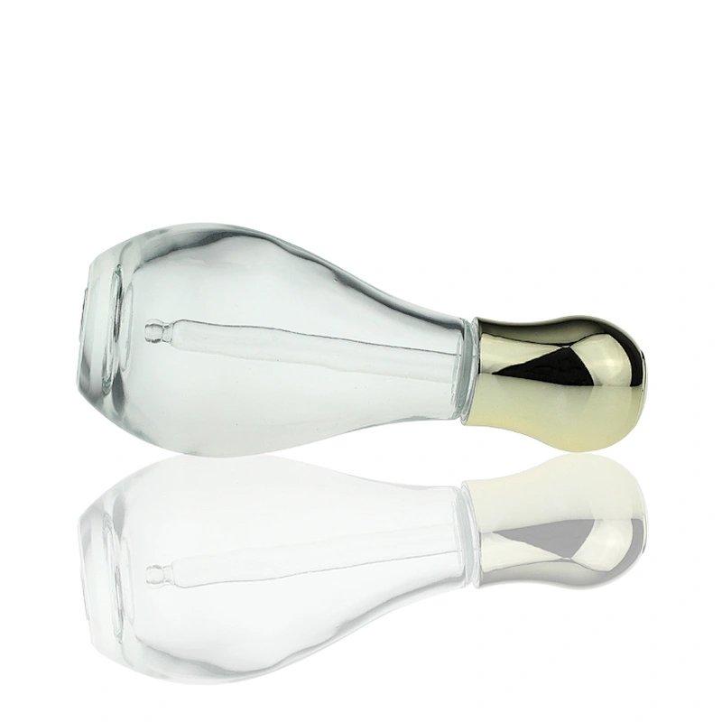 Best Selling 60ml luxury eye dropper Empty  bottle box cosmetic serum glass dropper bottle  Wholesale Price