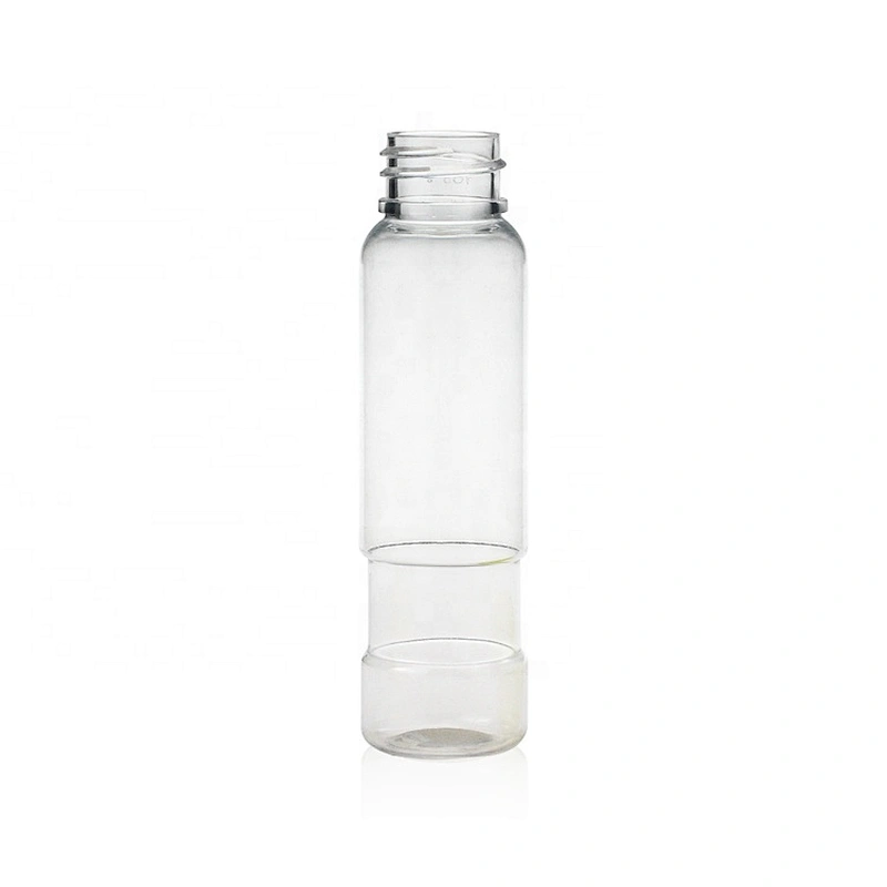 New Shape 40ml Empty pet plastic bottle hand sanitizer bottle transparent pump bottle