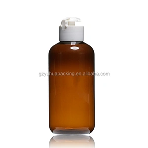 250ml Empty Amber Plastic PET Eliquid Bottle