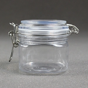 200ml Can Food Pet  Candle Easy Open Lid Dog Beverage Candy Plastic Canning Jar for Food Jam