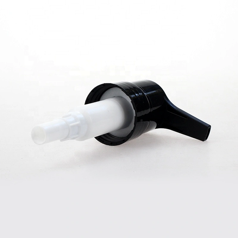33/410 Black Color Cosmetic Bottle Usage Plastic Lotion Dispenser Pump