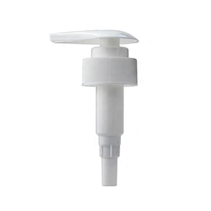 33/410 Custom - made plastic material bottle usage comes with a lock lotion dispenser  pump