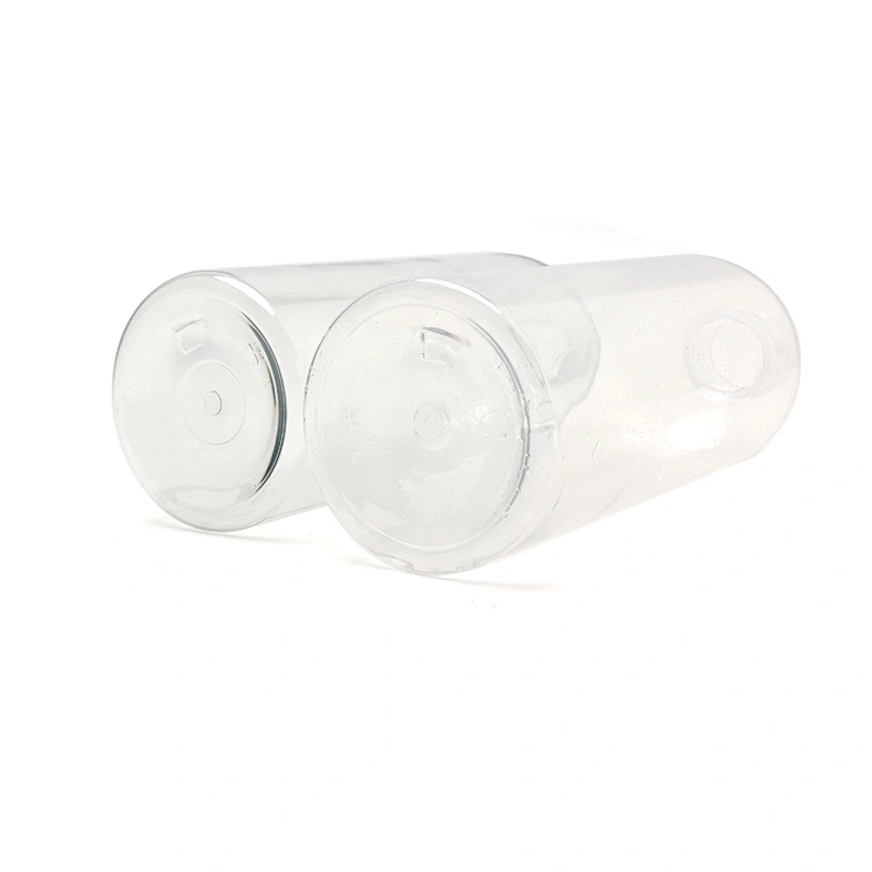 250ml empty plastic bottles recycled Material PCR PET ECO clear hand sanitizer spray bottle custom design OEM factory supplier
