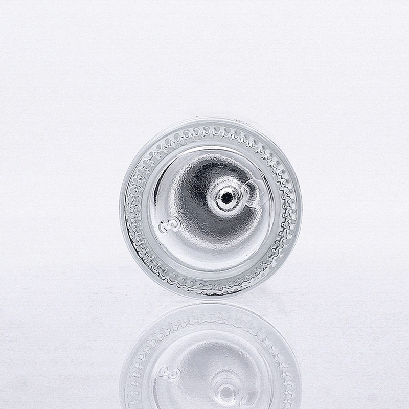 Fancy Serum lotion Bottle 40ml Cosmetic Glass Bottle with Small Dropper  Round Shape Container Manufacturer