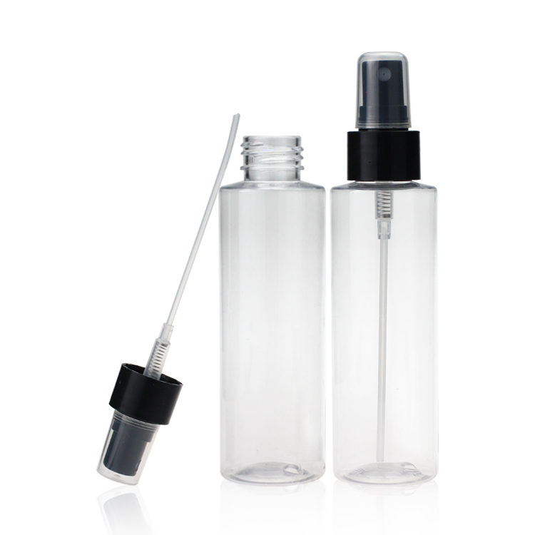 120ml High-quality transparent  Empty Plastic bottle with pump