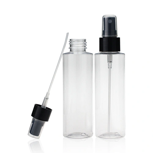 120ml High-quality transparent  Empty Plastic bottle with pump
