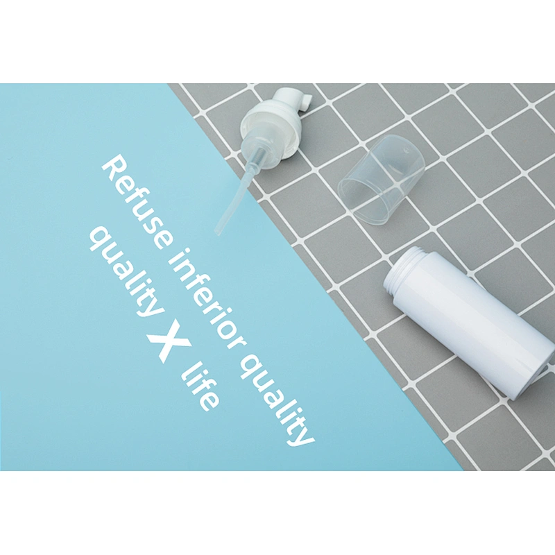Hand Sanitizer Mousse bottle PET Plastic in Stock Portable Antibacterial Clear 50ml cosmetic gel Body Industrial Surface