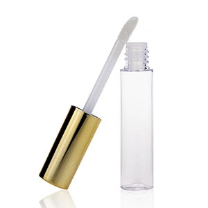 AS PETG Lip Gloss Tube Skincare Packaging Cosmetic Container with Wands