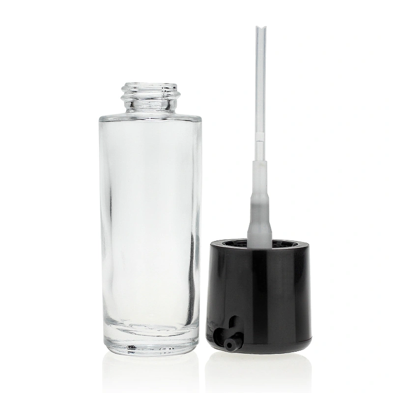 Wholesale Custom 30ml Special Pump Cosmetic Liquid Foundation Bottle Lotion Bottle Cosmetic Glass Bottle with Pump