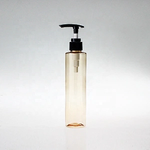 200ml Empty pet plastic bottle hand sanitizer bottle transparent pump bottle