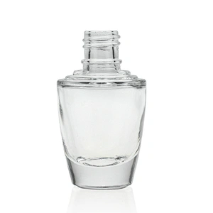 Luxury Cosmetics Packaging Straight Round 30ml Glass Foundation Bottle with Beauty Pump
