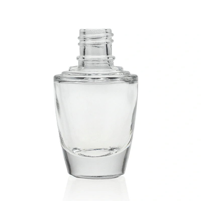Luxury Cosmetics Packaging Straight Round 30ml Glass Foundation Bottle with Beauty Pump