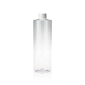 High-quality transparent 500ml Empty Plastic spray bottle  sanitizer bottle with flip top cap