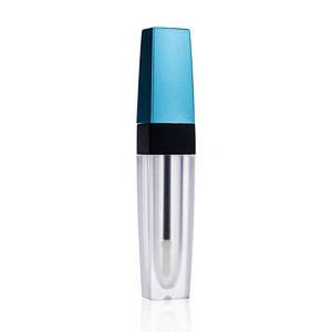 C084 Private Label Empty Plastic Cosmetic Packaging Plastic Lip Gloss Tube 6.1ml Containers with Wands