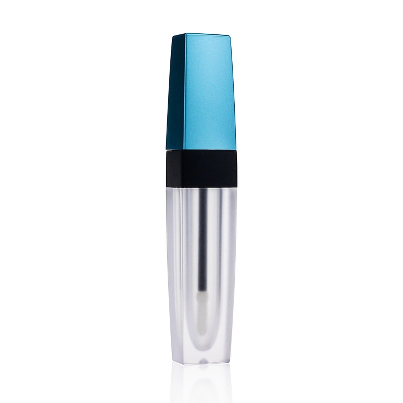 C084 Private Label Empty Plastic Cosmetic Packaging Plastic Lip Gloss Tube 6.1ml Containers with Wands