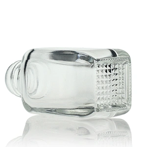 30ml glass dropper bottles square shape empty 2oz bottle face serum water based makeup essentials oil wholesale