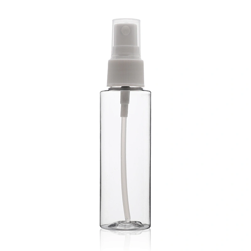 Customized 30ml 50ml 60ml clear plastic Shampoo PET bottle plastic personal care lotion bottle container OEM manufactory