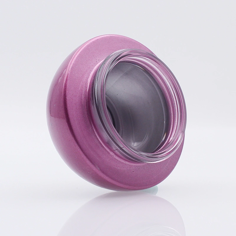 Glass jar 30g  50g Custom Color Pearl  Face Cream Jars Container Manufacturers Cosmetic Packaging Set for Skin Care Jar