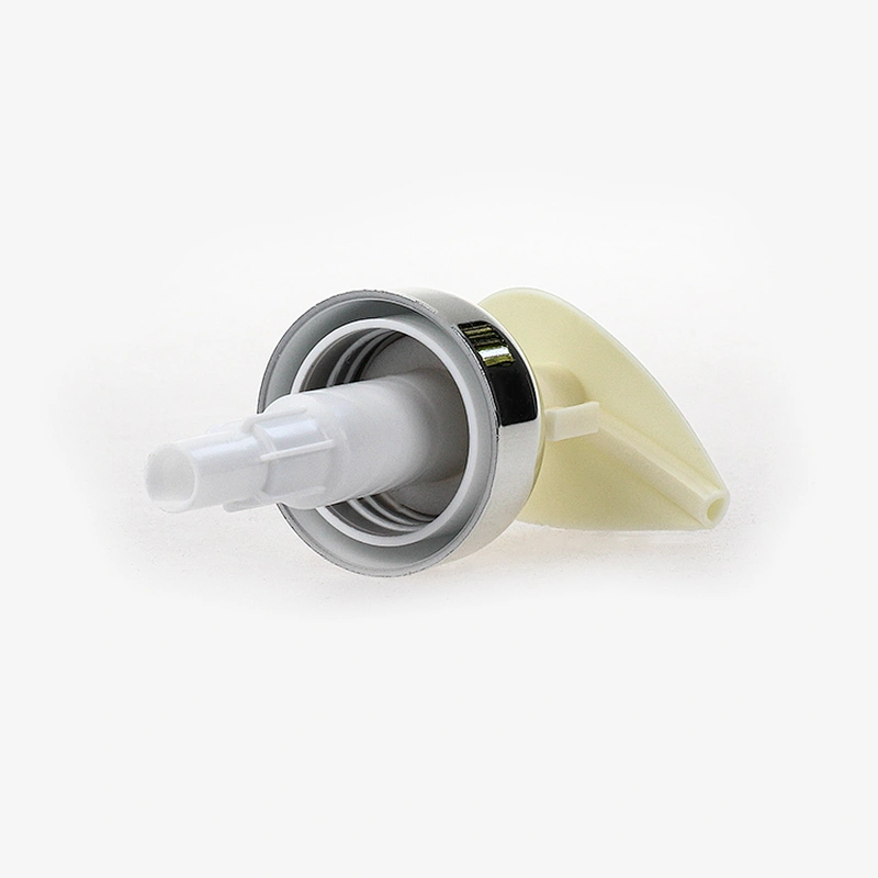 28/410 white cosmetic packaging cream lotion pump treatment pump aluminum lotion pump
